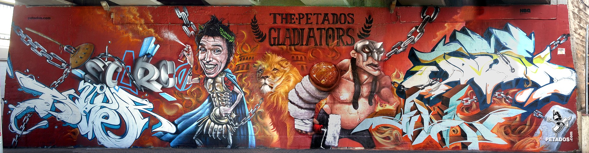 THE PETADOS GLADIATORS – Rubí (Spain). 2013 Copyright [Espray]