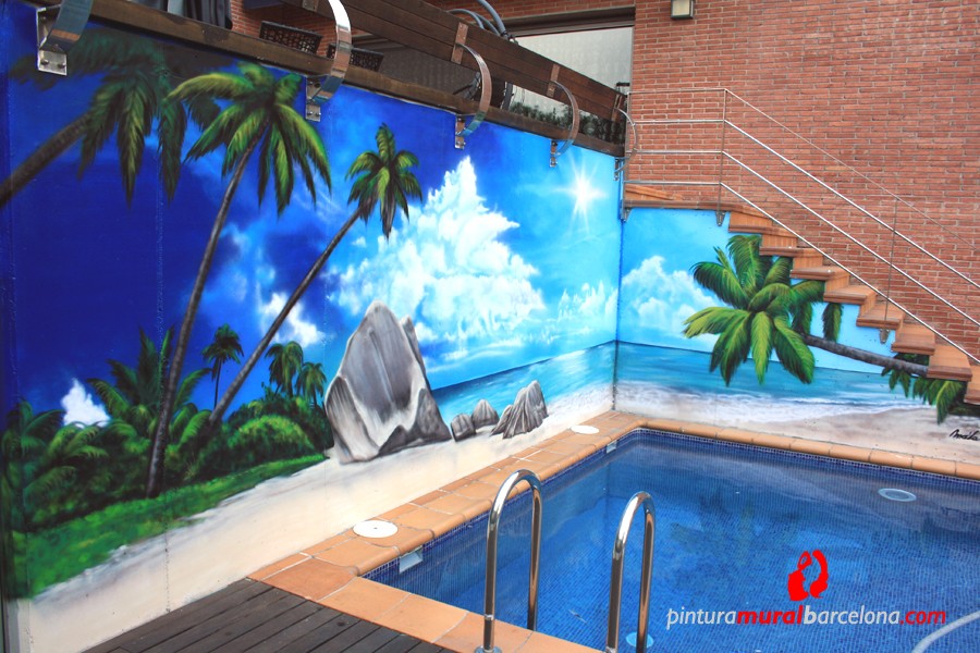 mural-graffiti-piscina-playa-palmeras-2