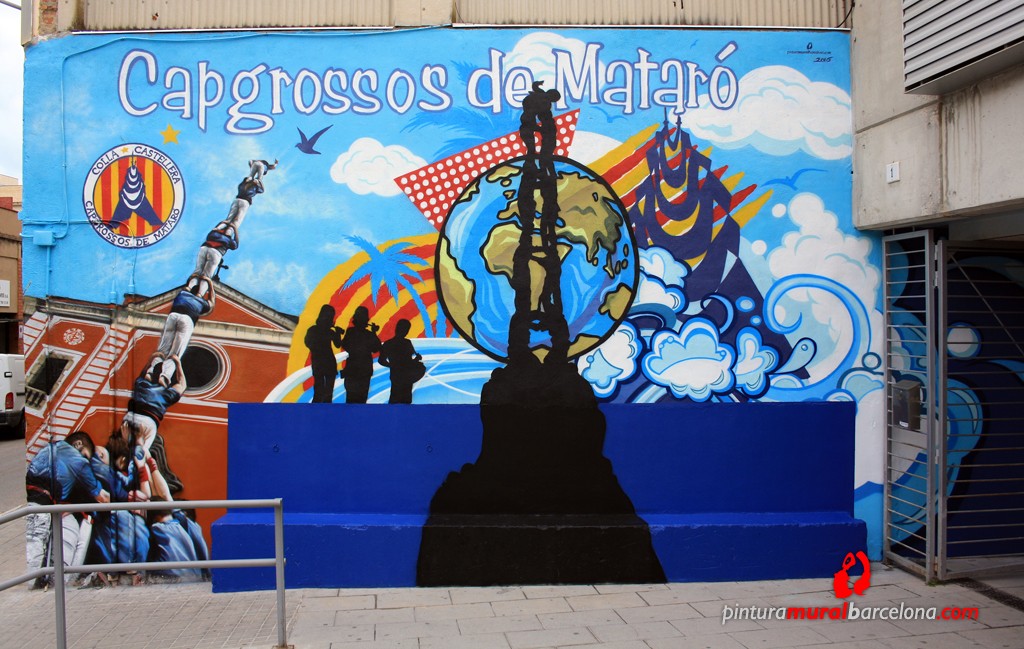 Mural Colla Capgrossos de Mataró