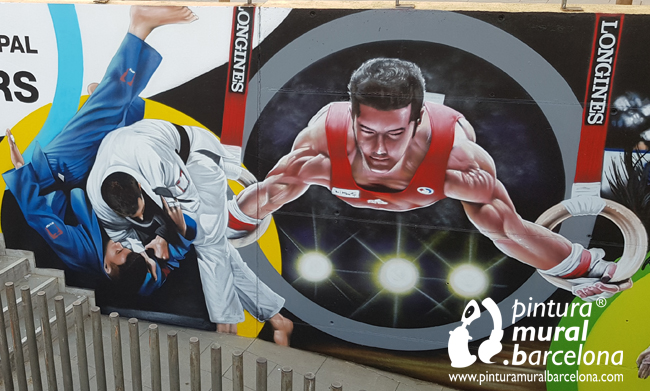 mural-deportivo-toni-sors-santvicenç-gym