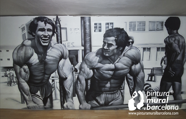 mural-graffiti-gym-motivation-arnold-columbo